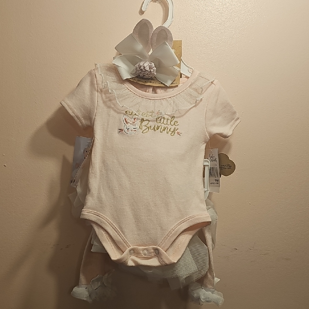 Baby Essentials Blush Bunny Set